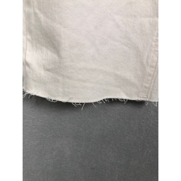 Sanctuary/Denim Good Vibes Jeans Women's Size 32 White High Rise Straight NEW - Picture 2 of 10